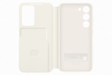 Smart View Wallet Case Cream för Galaxy S23