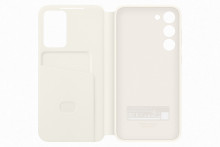 Smart View Wallet Case Cream för Galaxy S23+